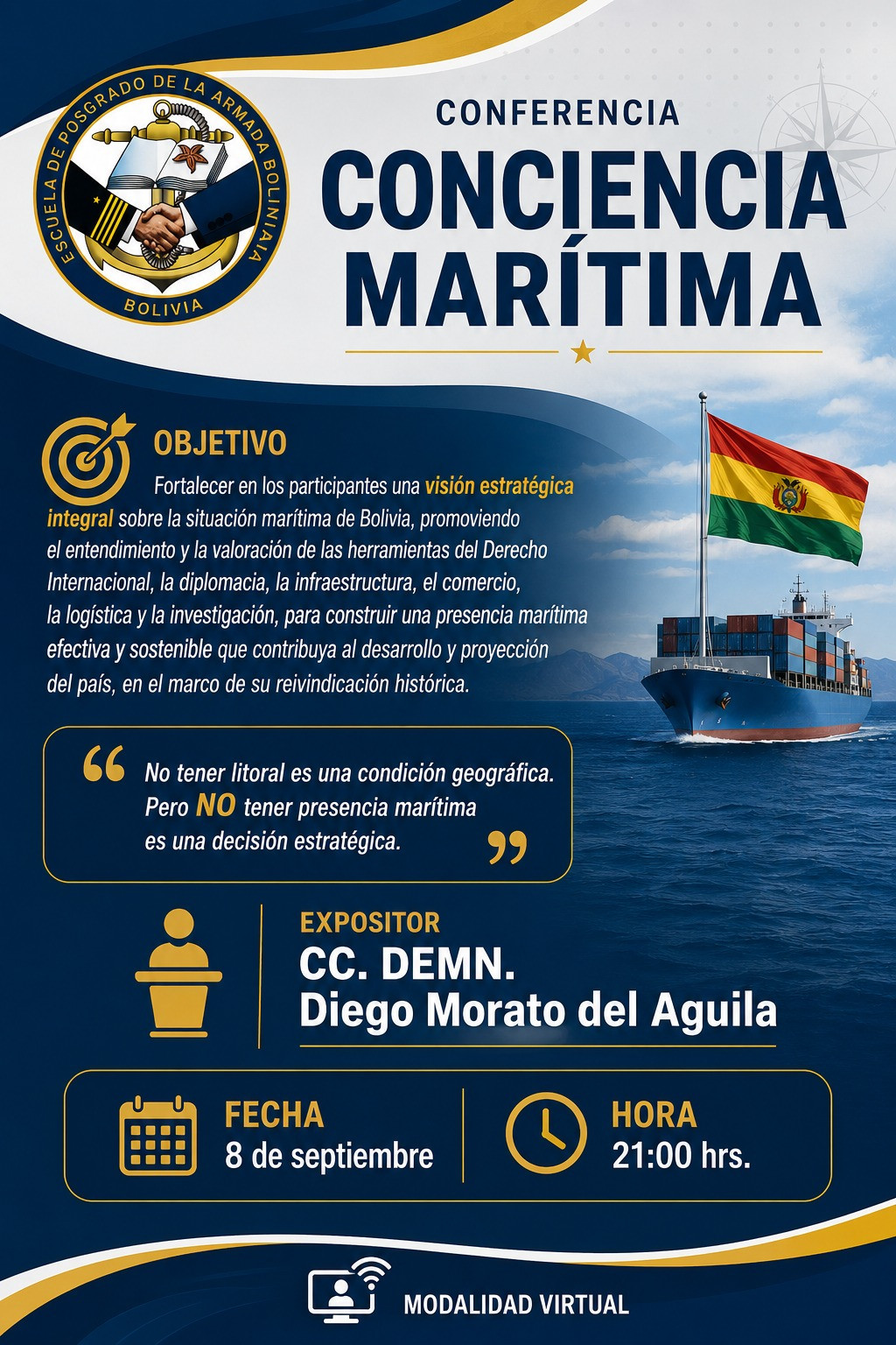 CONFERENCIA CONCIENCIA MARÍTIMA